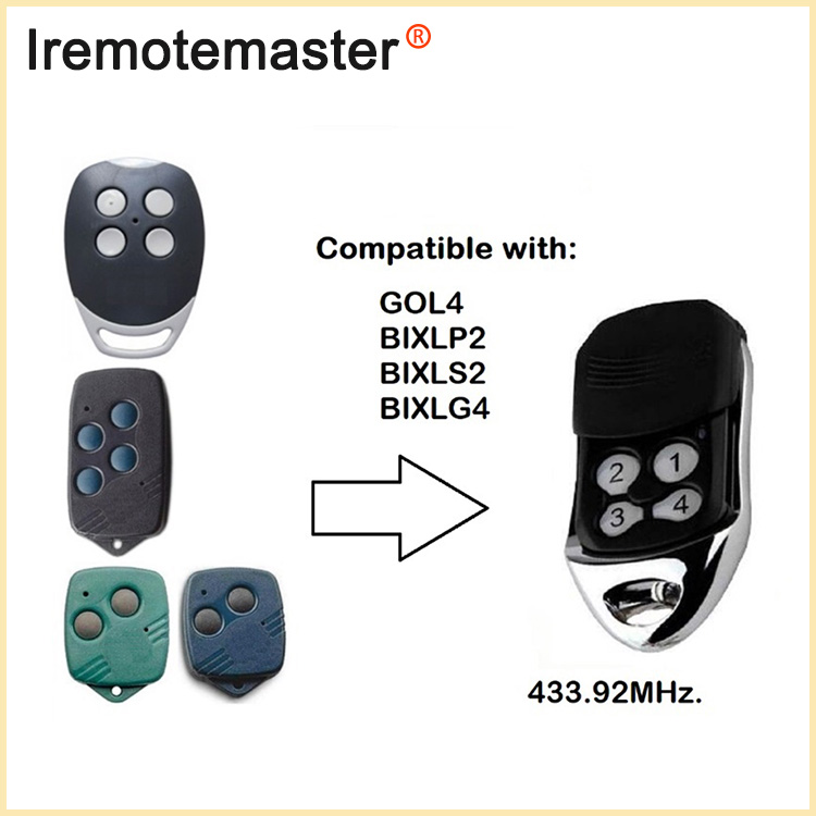 GOL4 Command Garage Door Opener BIXLP2 BIXLS2 BIXLG4 үчүн