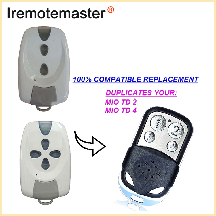 MIO TR2 TR4 Garage Remote Control Rolling Code 433MHz үчүн